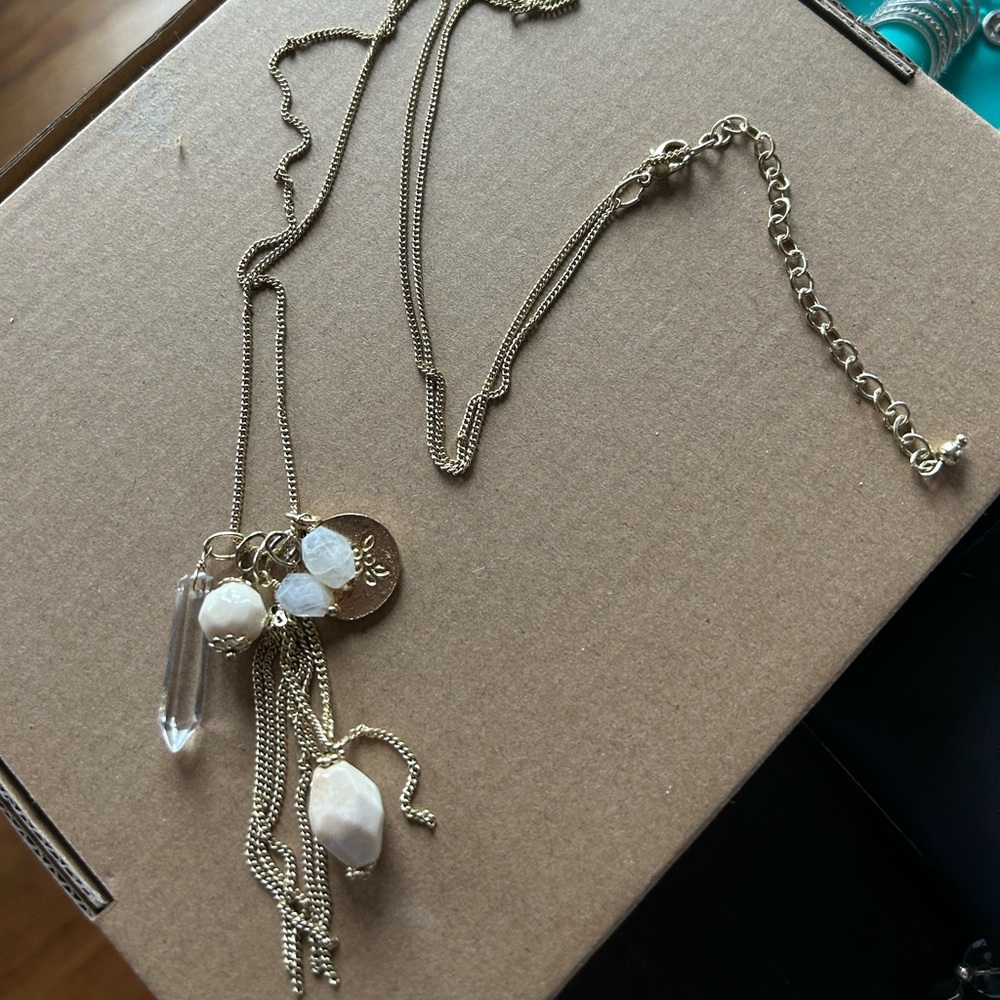 Noonday Collection long necklace, approximately 15” long
